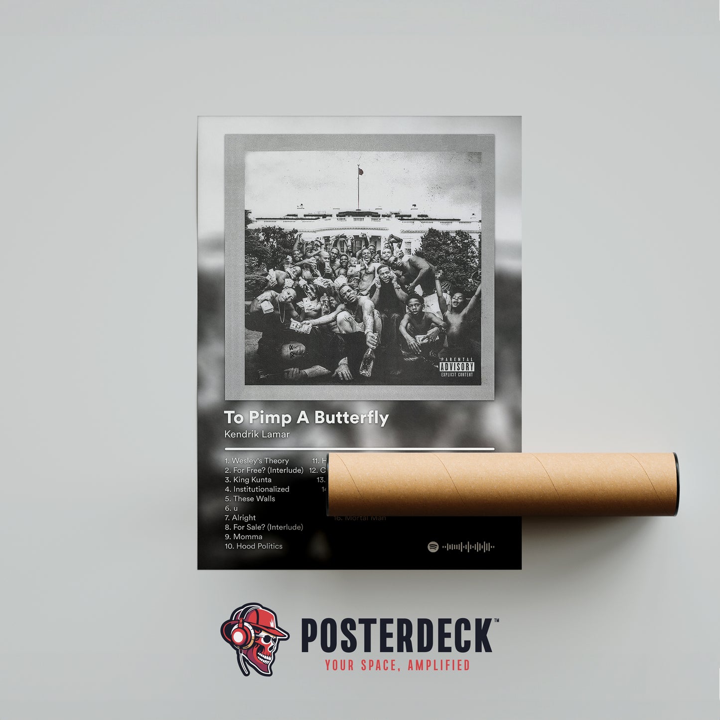 Kendrick Lamar 'To Pimp A Butterfly' Album Poster