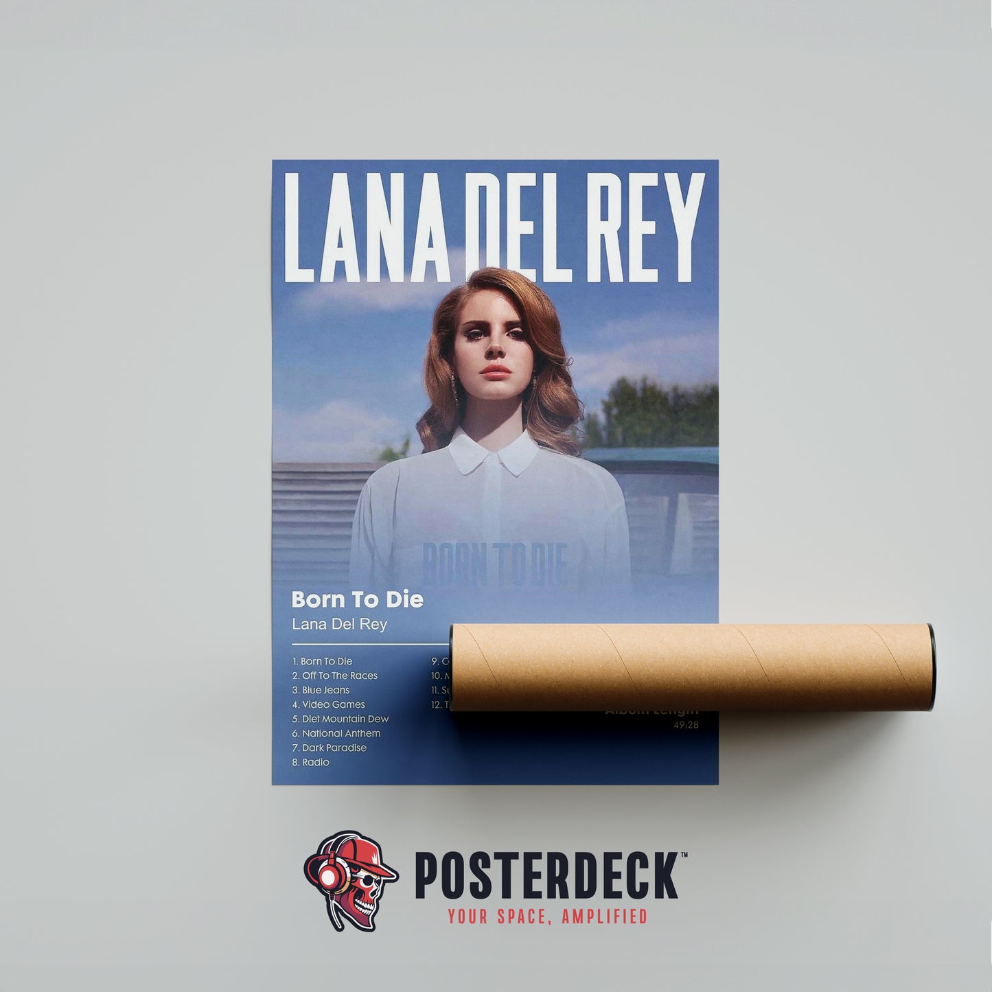 Lana Del Rey 'Born To Die' Album Poster