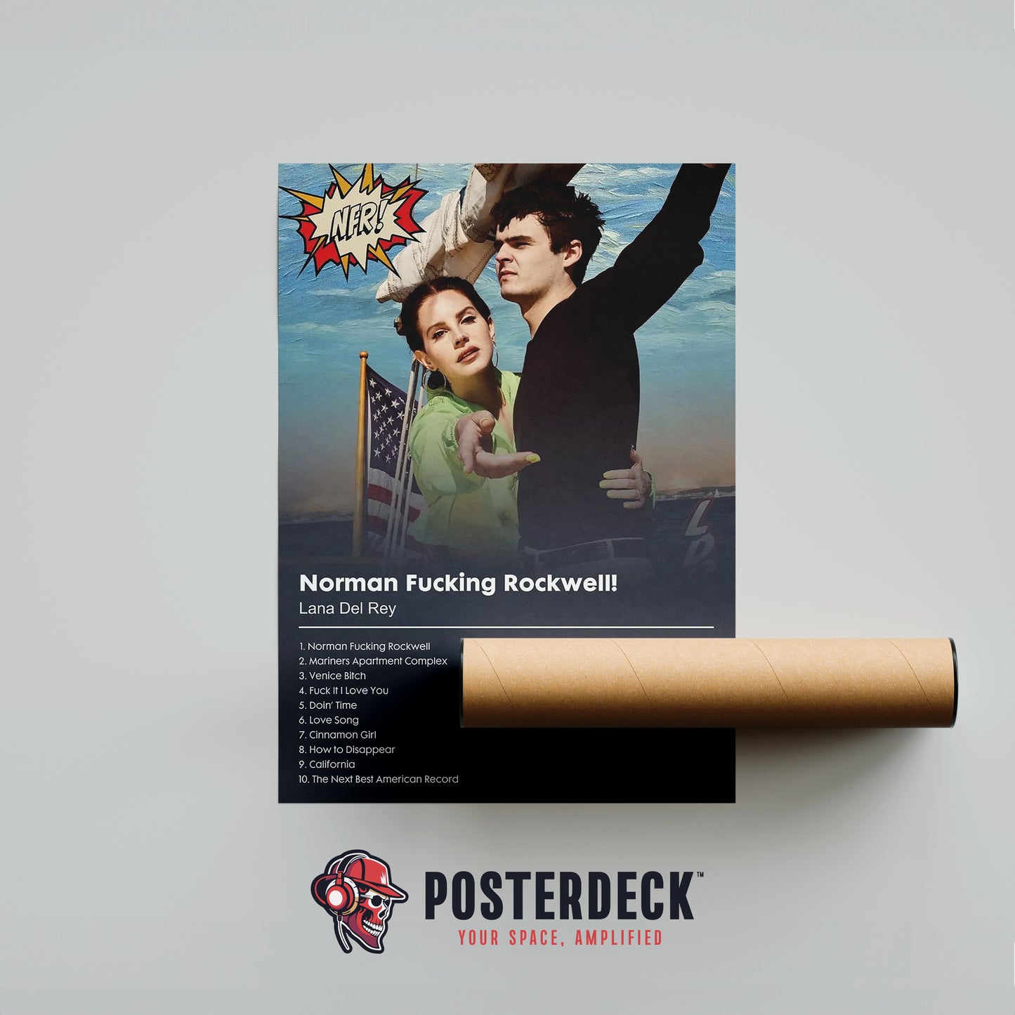 Lana Del Rey 'Norman F*cking Rockwell' Album Poster