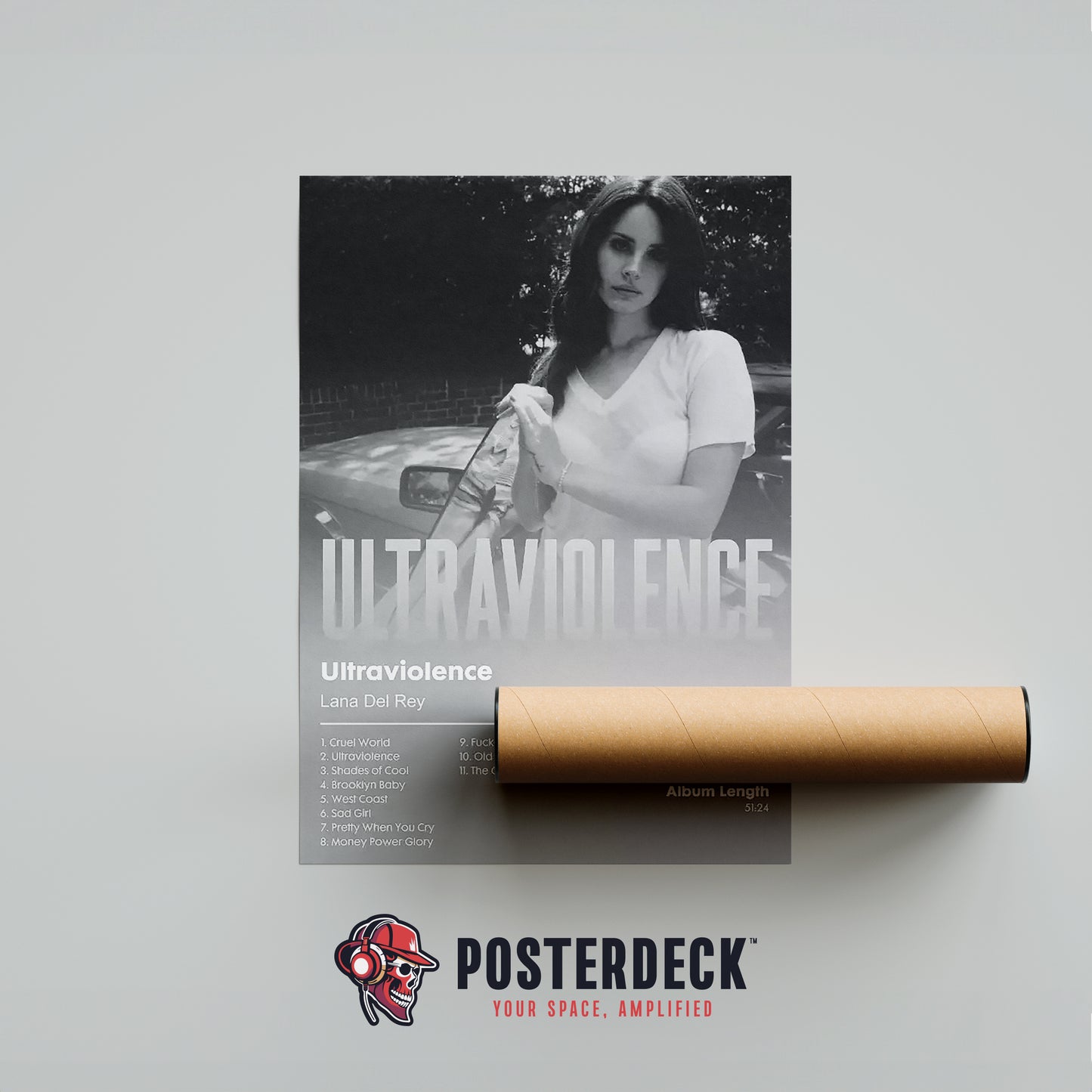 Lana Del Rey 'Ultraviolence' Album Poster