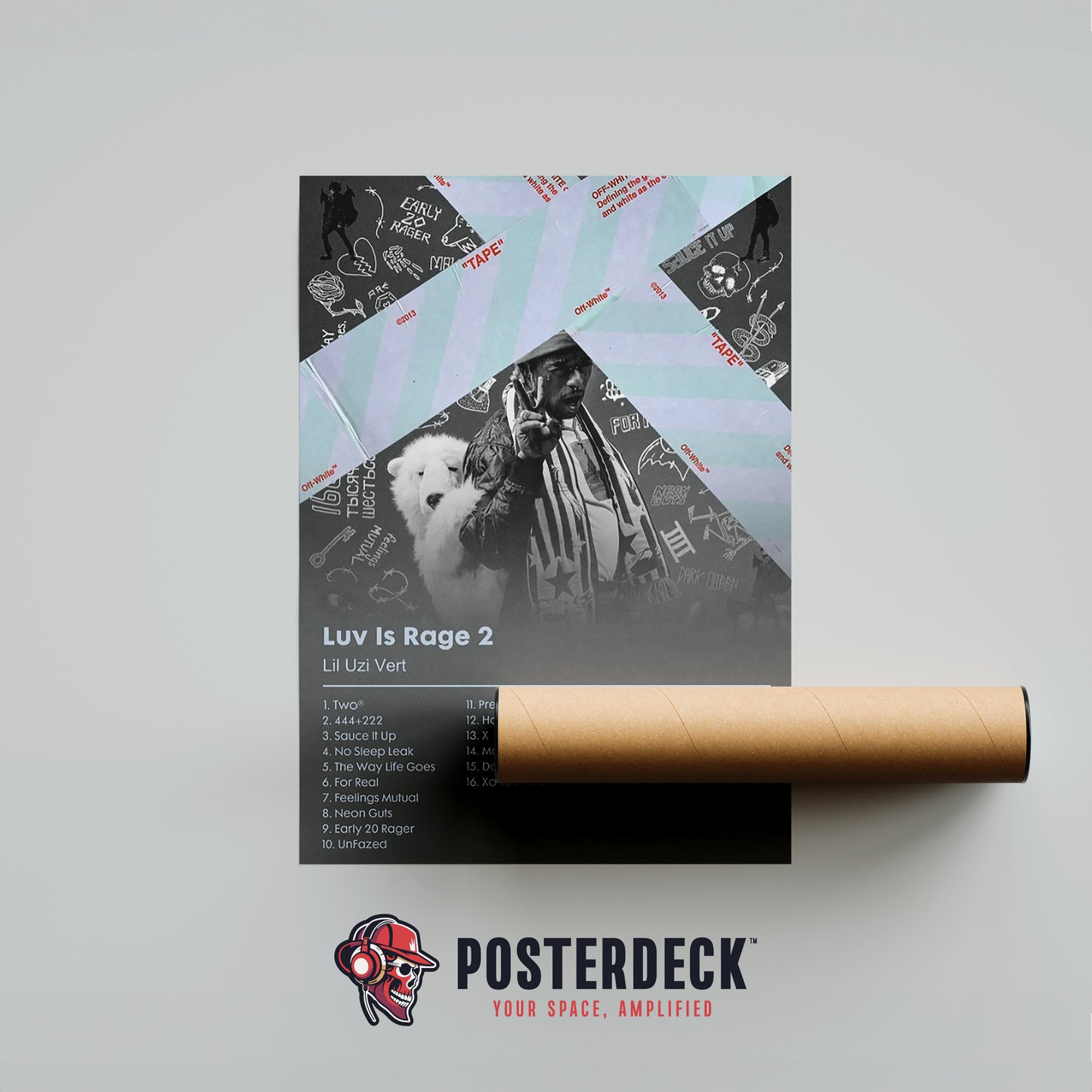 Lil Uzi Vert 'Luv Is Rage 2' Album Poster