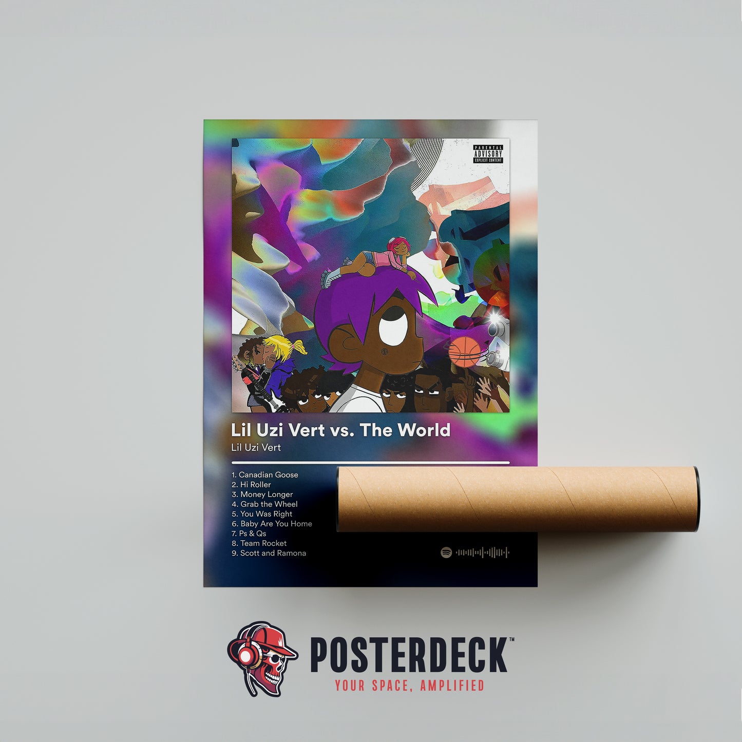 Lil Uzi Vert 'Lil Uzi Vert vs The World' Album Poster