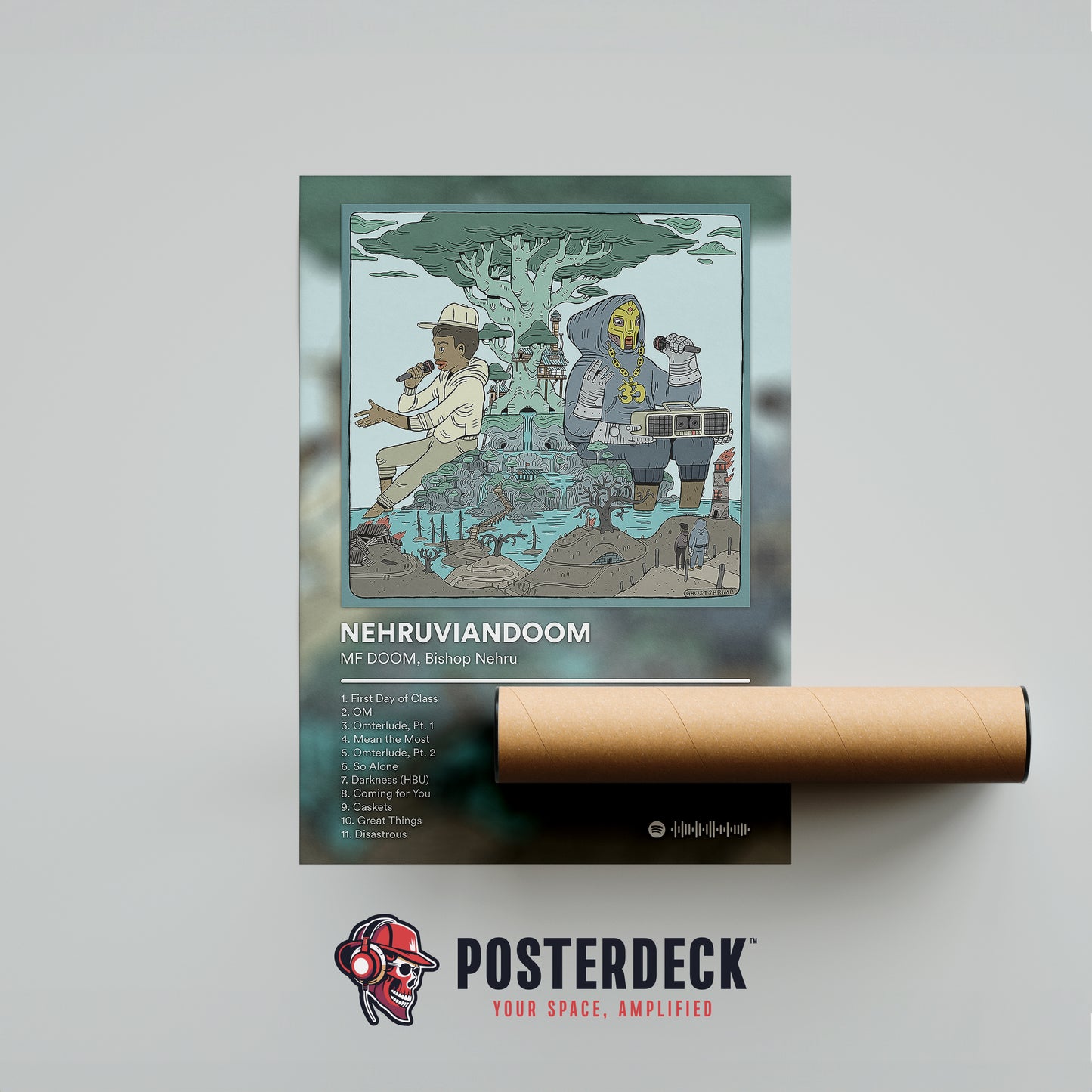 MF DOOM 'NehruvianDOOM' Album Poster