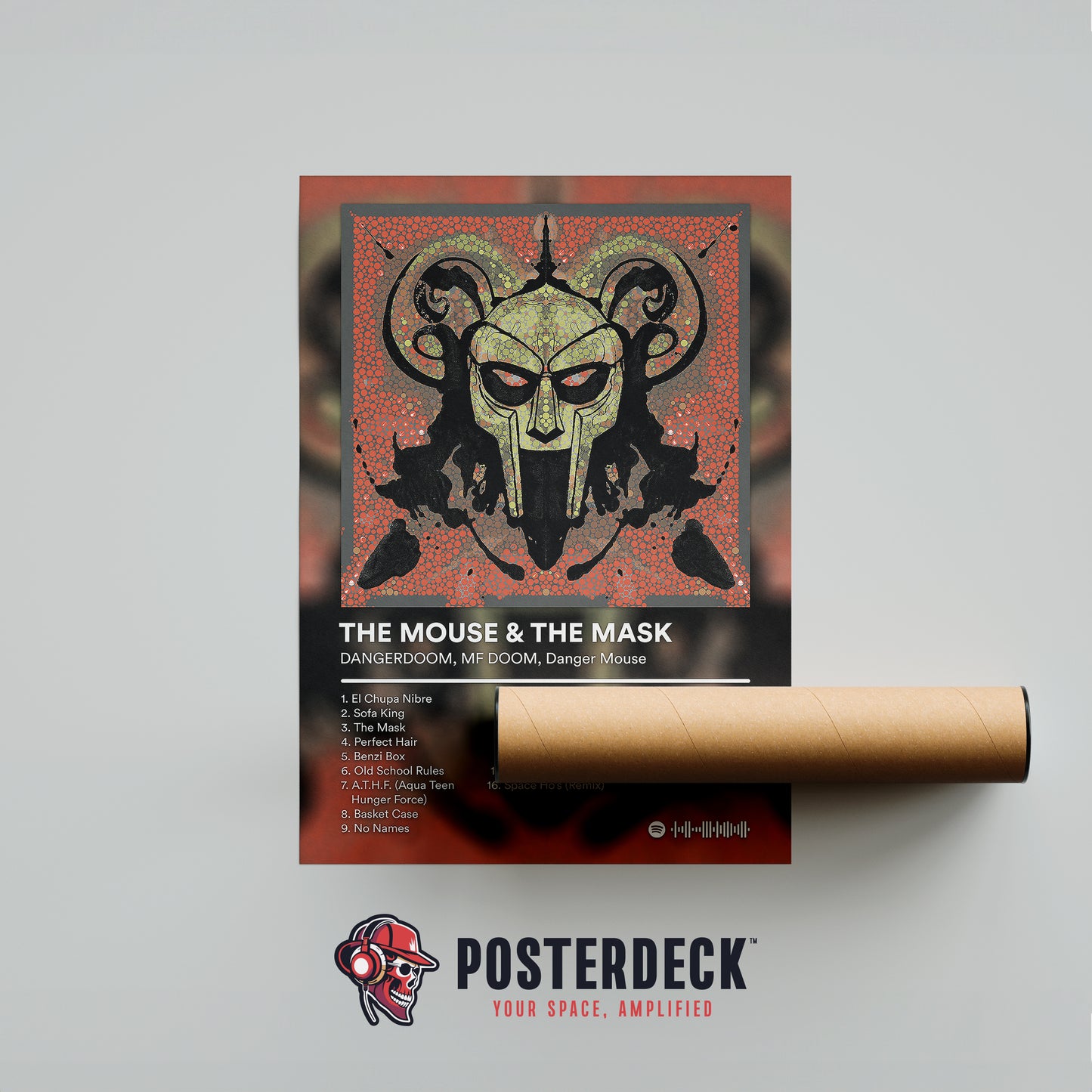 MF DOOM 'The Mouse And The Mask' Album Poster