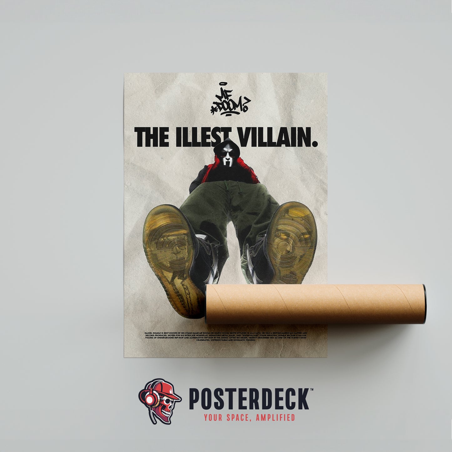 MF DOOM 'The Illest Villain' Poster