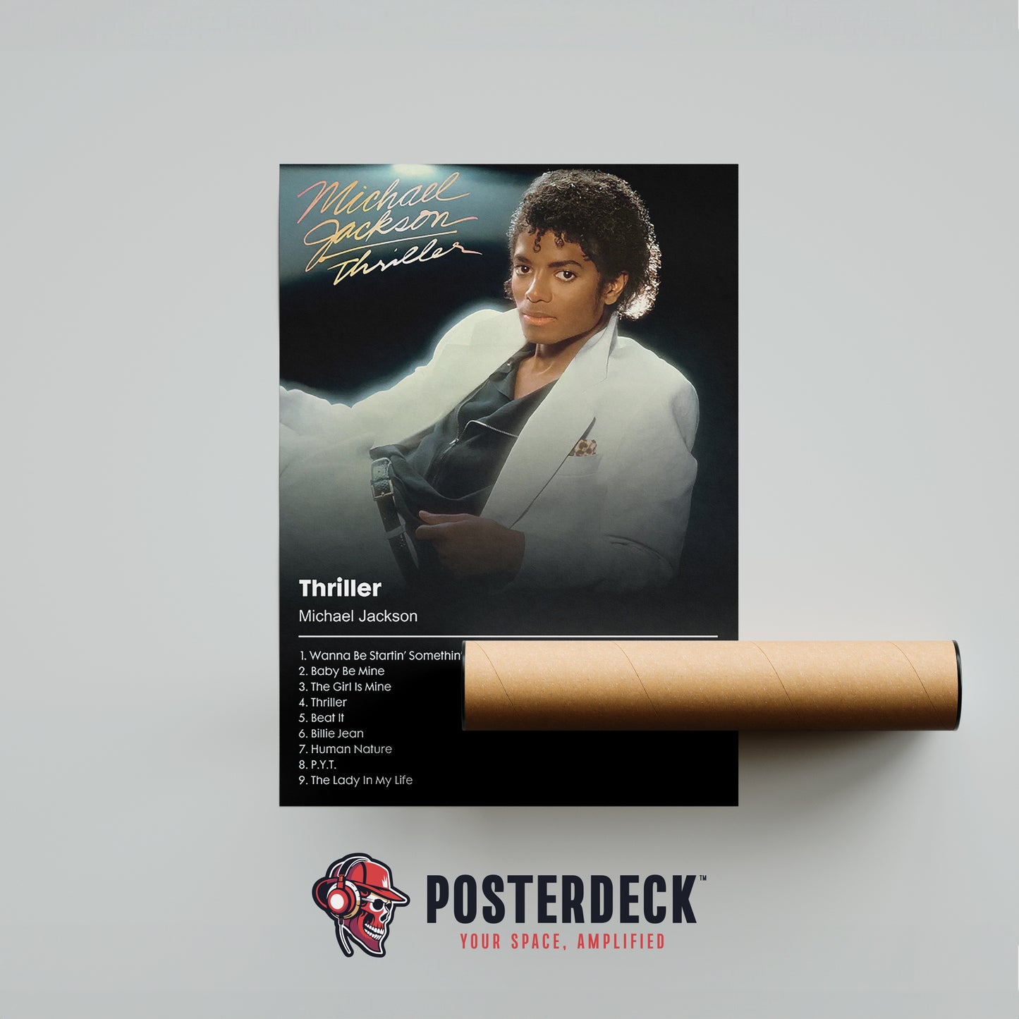 Michael Jackson 'Thriller' Album Poster