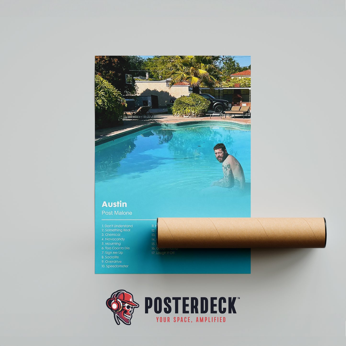 Post Malone 'Austin' Album Poster