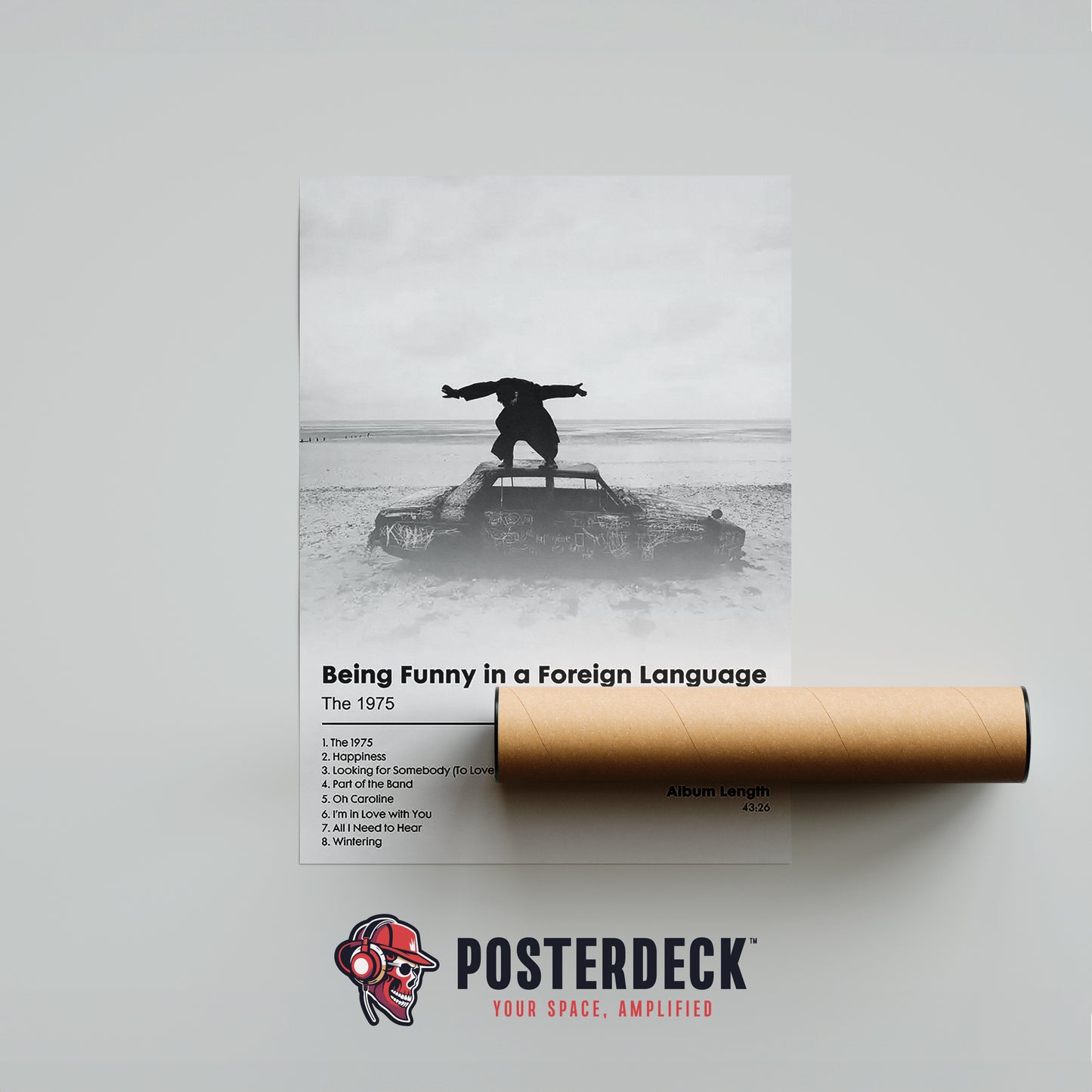 The 1975 'Being Funny In A Foreign Language' Album Poster