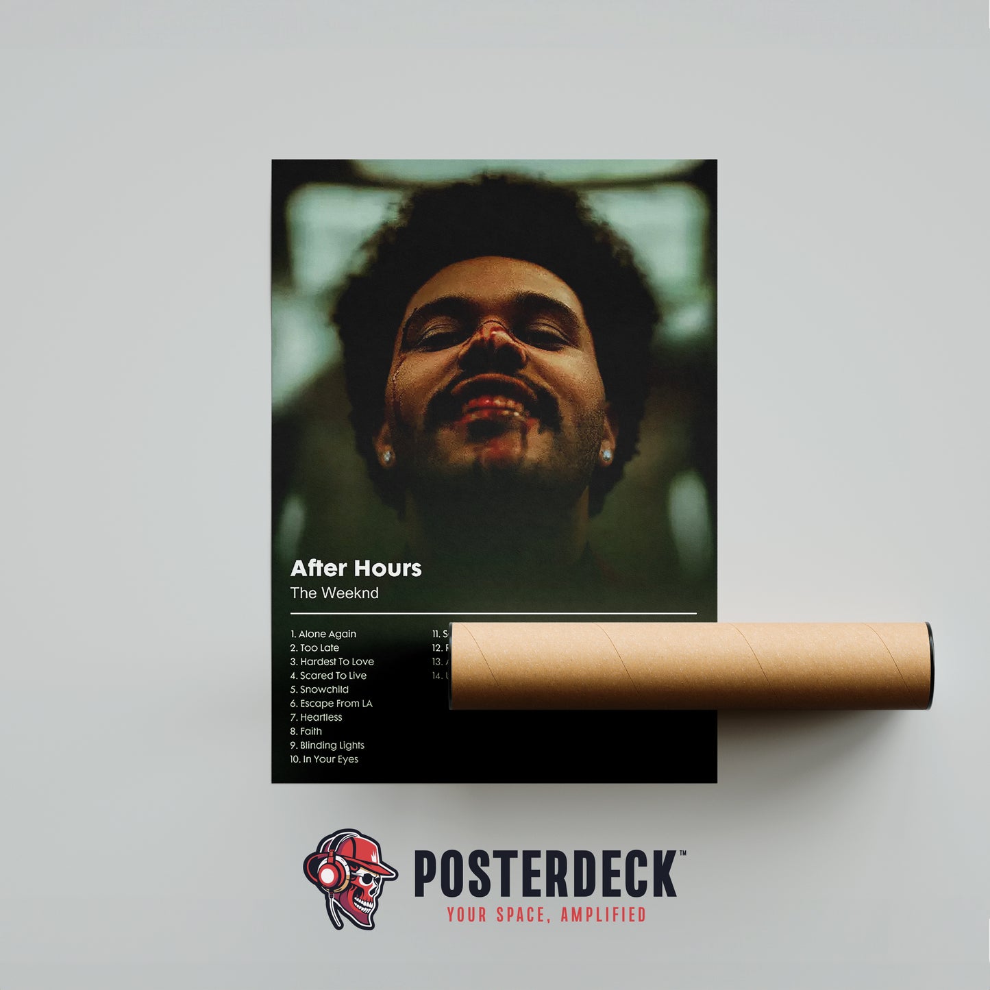 The Weeknd 'After Hours' Album Poster