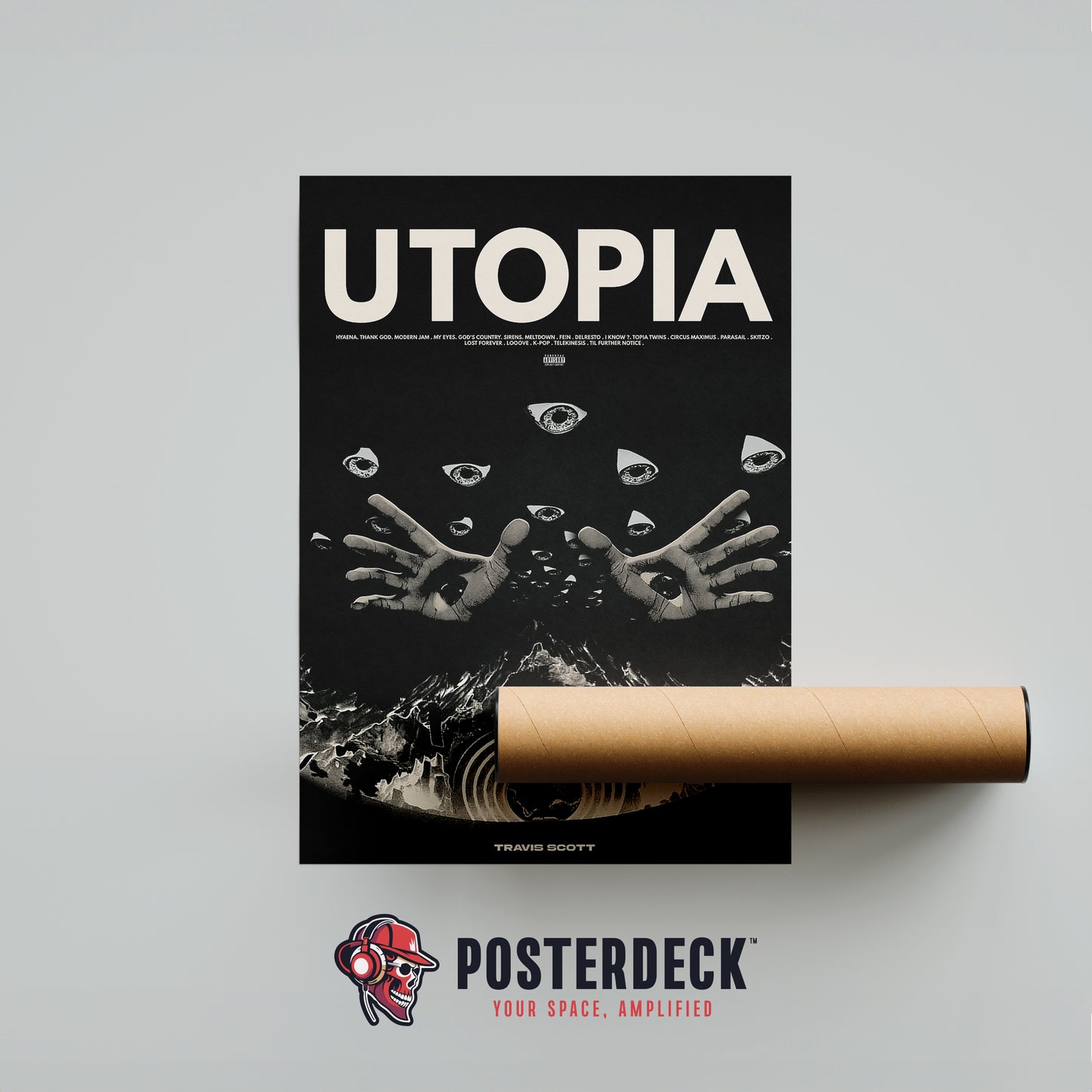 Travis Scott 'UTOPIA' Poster
