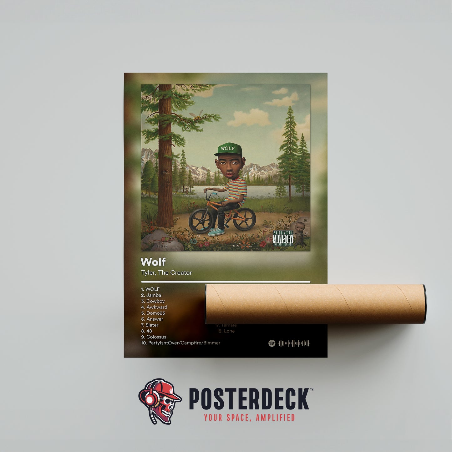 Tyler The Creator 'Wolf' Album Poster