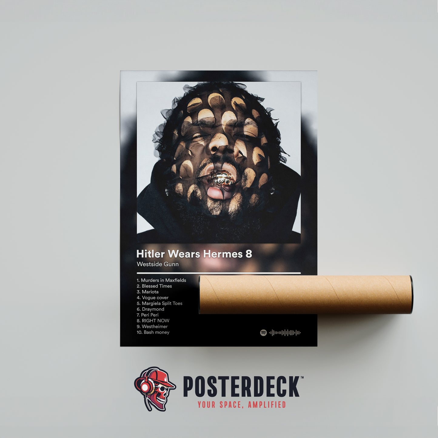 Westside Gunn 'Hitler Wears Hermes 8' Album Poster