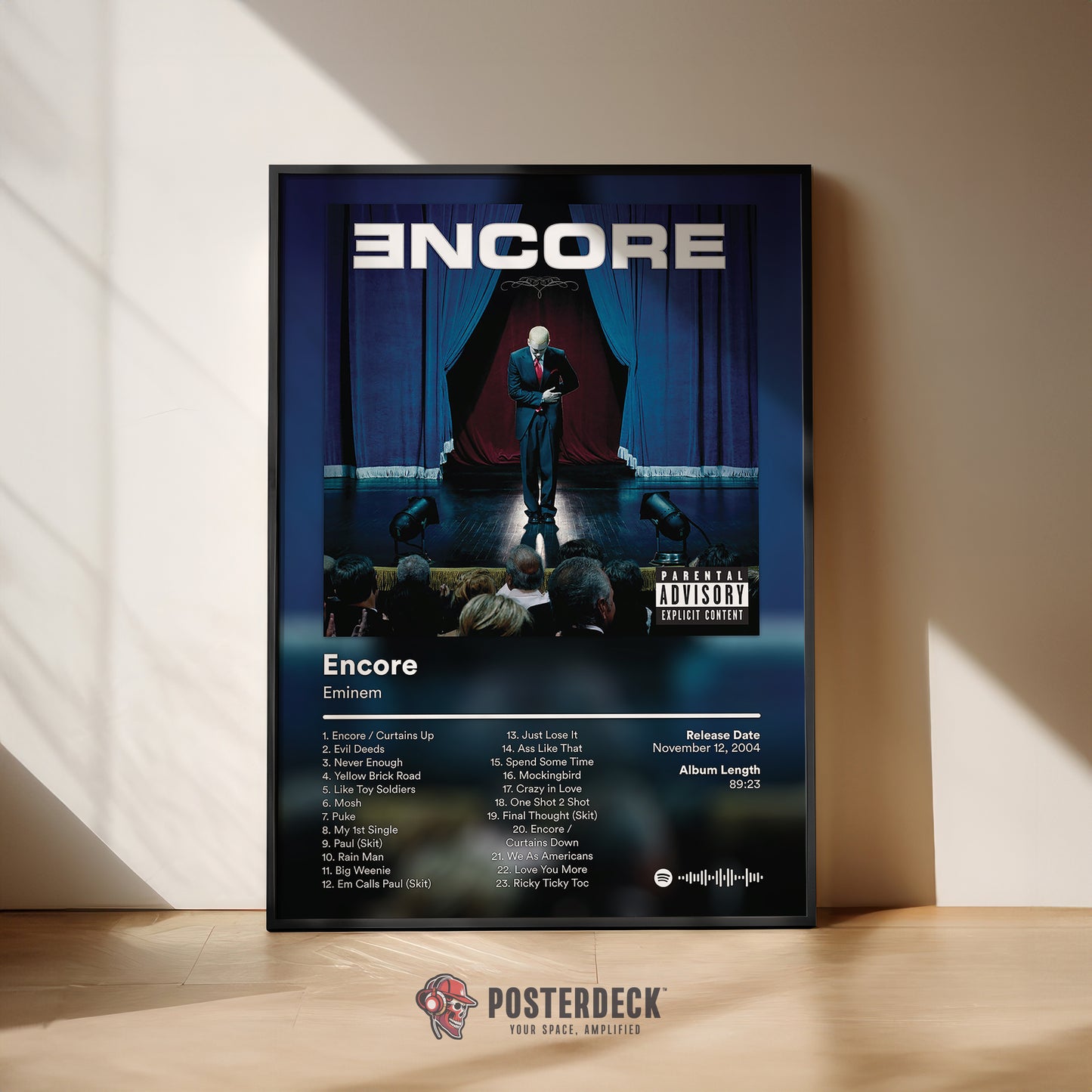 Eminem 'Encore' Album Poster