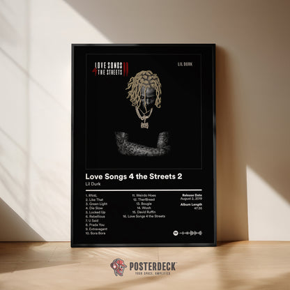 Lil Durk 'Love Songs 4 The Streets 2' Album Poster
