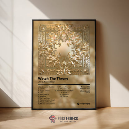 Kanye West 'Watch The Throne' Album Poster