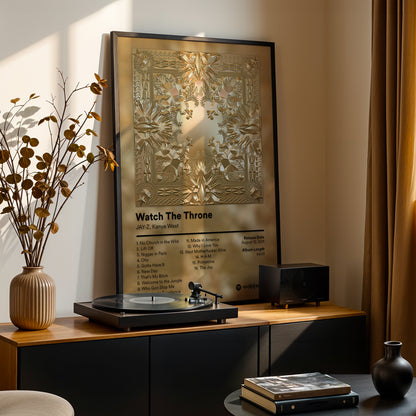 Kanye West 'Watch The Throne' Album Poster