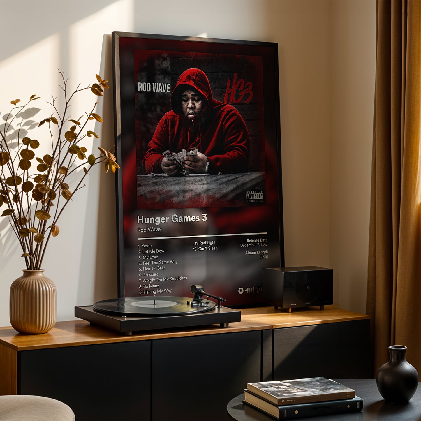 Rod Wave 'Hunger Games 3' Album Poster