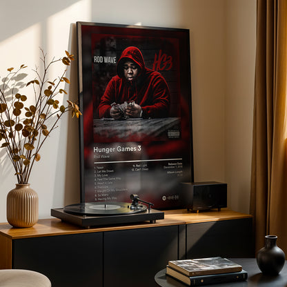 Rod Wave 'Hunger Games 3' Album Poster