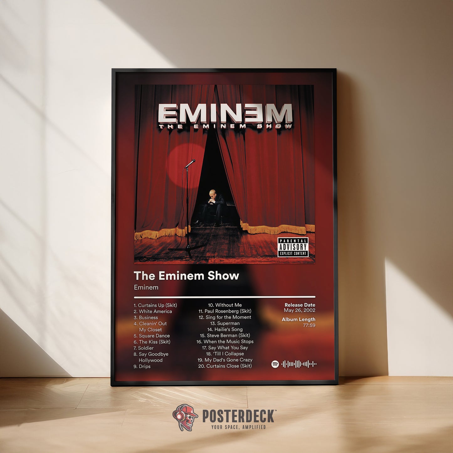 Eminem 'The Eminem Show' Album Poster