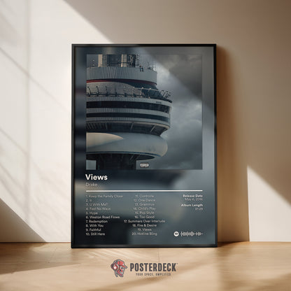 Drake 'Views' Album Poster