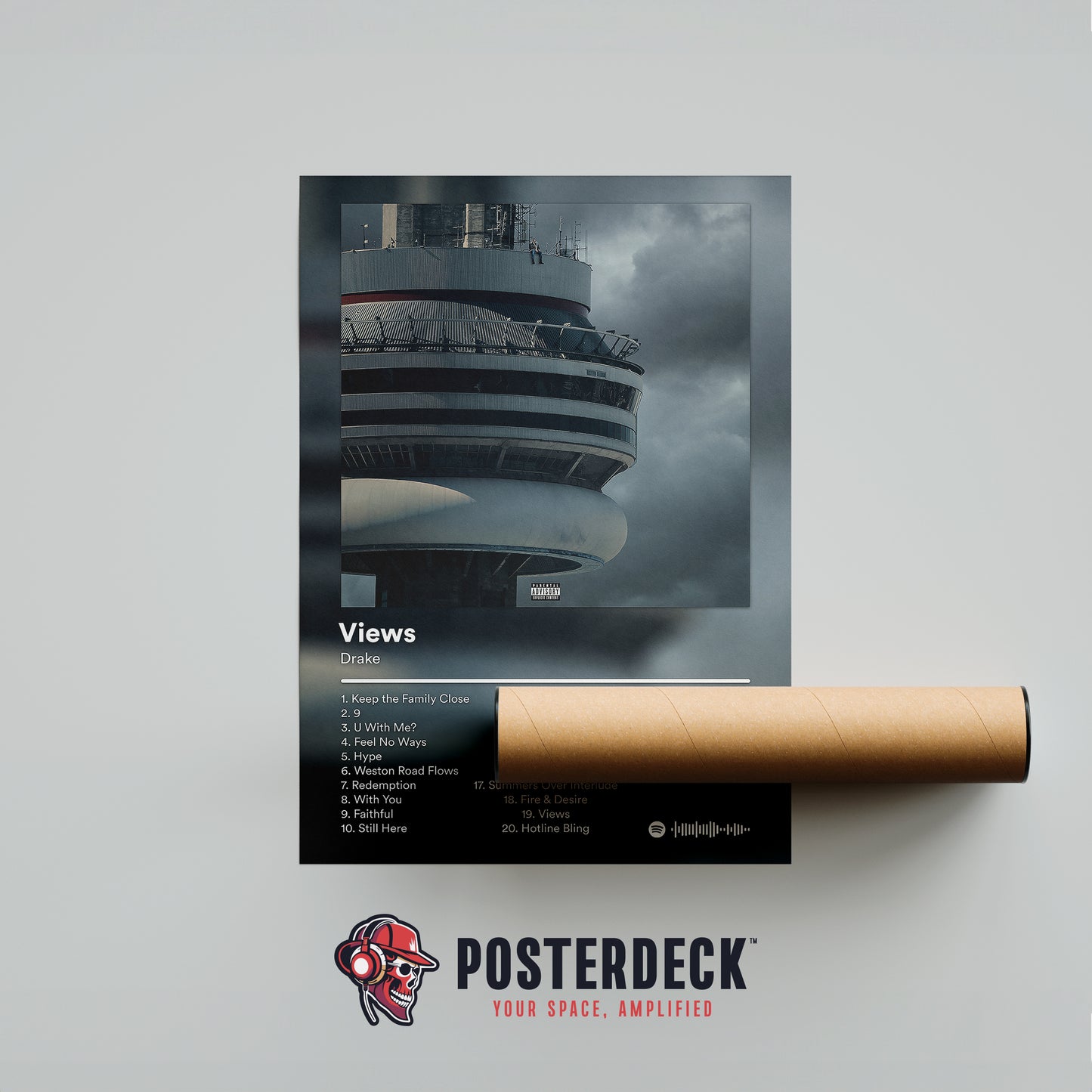Drake 'Views' Album Poster
