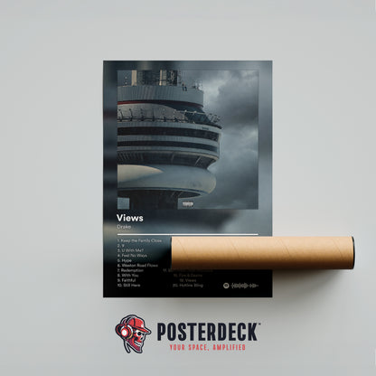 Drake 'Views' Album Poster