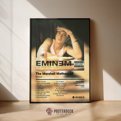 Eminem 'The Marshall Mathers LP' Album Poster
