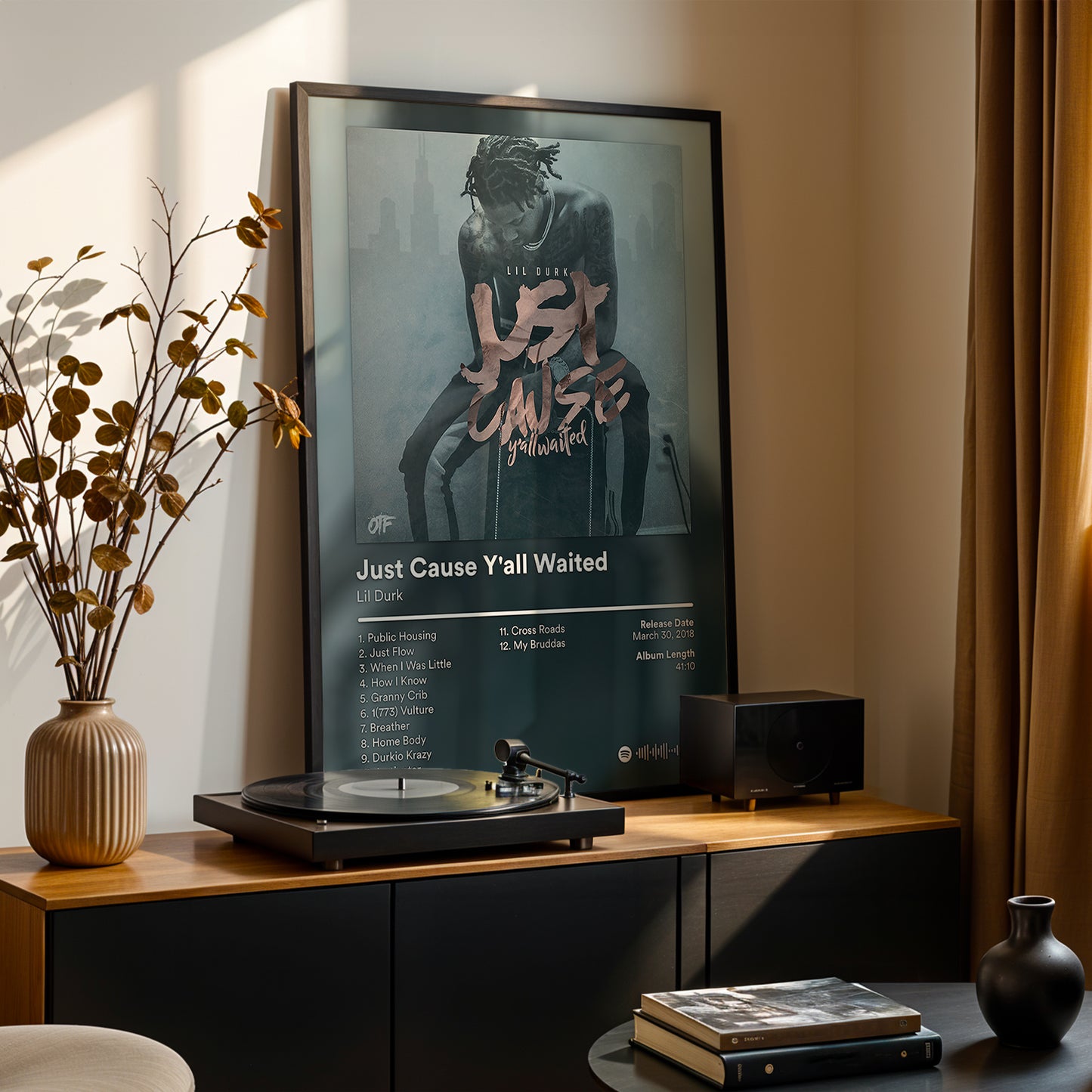 Lil Durk 'Just Cause Y'all Waited' Album Poster