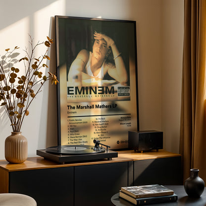 Eminem 'The Marshall Mathers LP' Album Poster