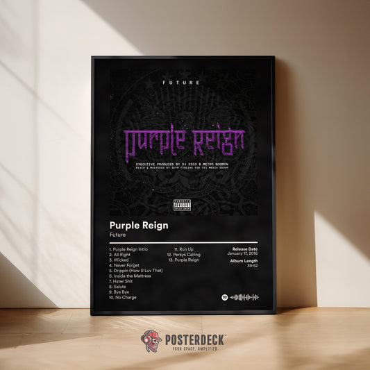 Future 'Purple Reign' Album Poster
