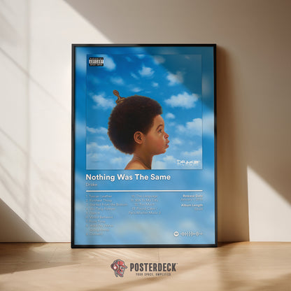 Drake 'Nothing Was The Same' Album Poster