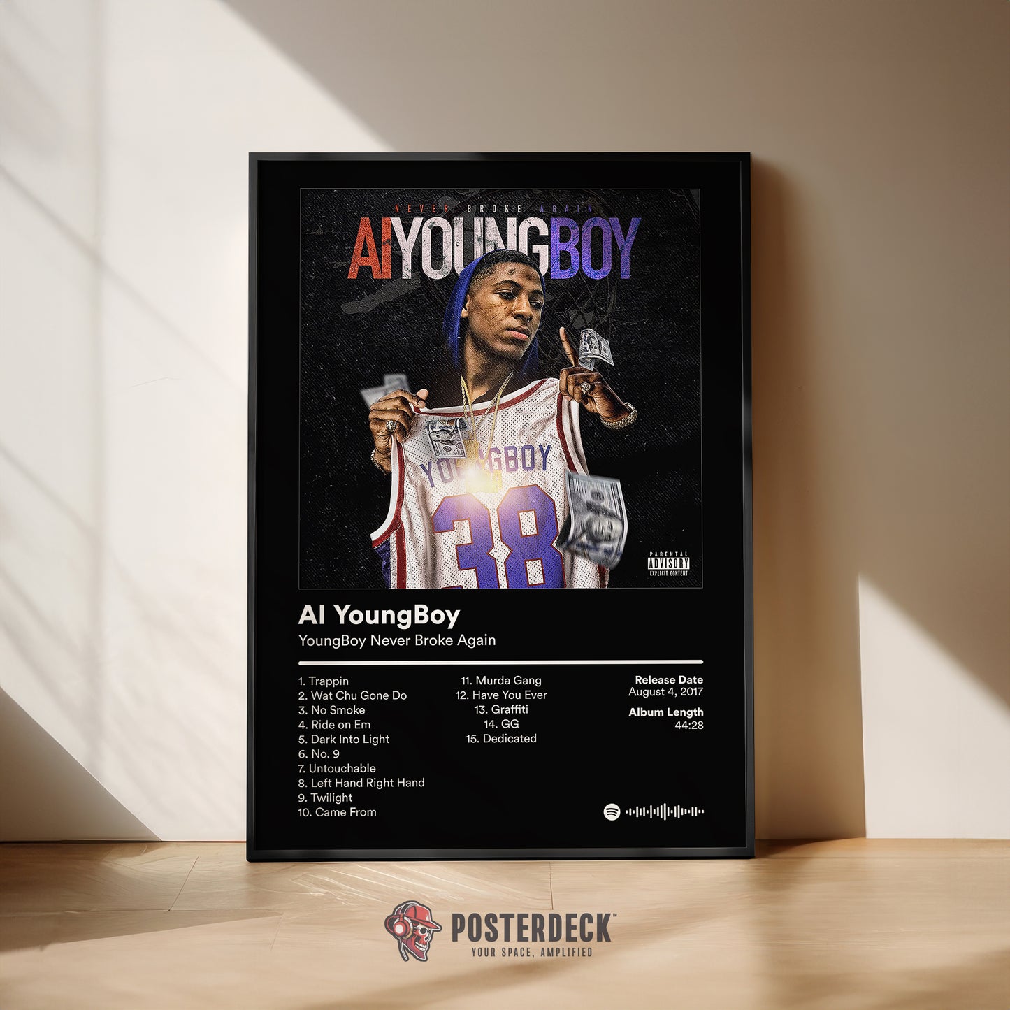 YoungBoy Never Broke Again 'AI YoungBoy' Album Poster