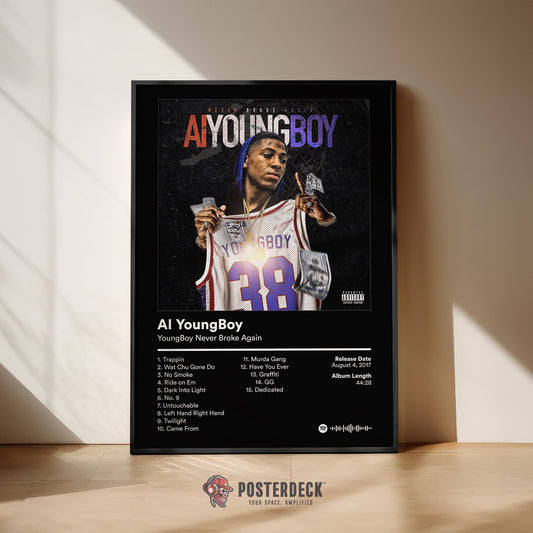 YoungBoy Never Broke Again 'AI YoungBoy' Album Poster