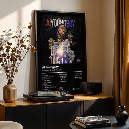 YoungBoy Never Broke Again 'AI YoungBoy' Album Poster