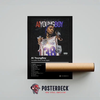 YoungBoy Never Broke Again 'AI YoungBoy' Album Poster