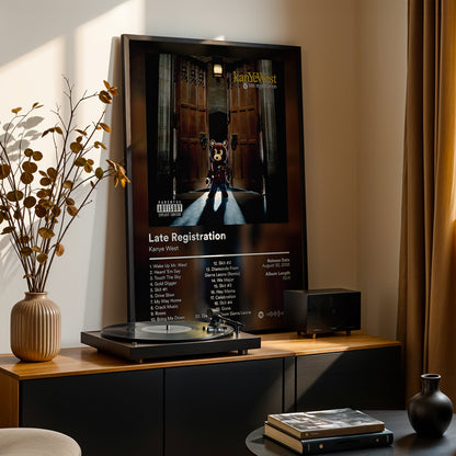 Kanye West 'Late Registration' Album Poster