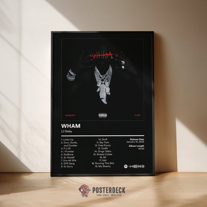 Lil Baby 'Wham' Album Poster