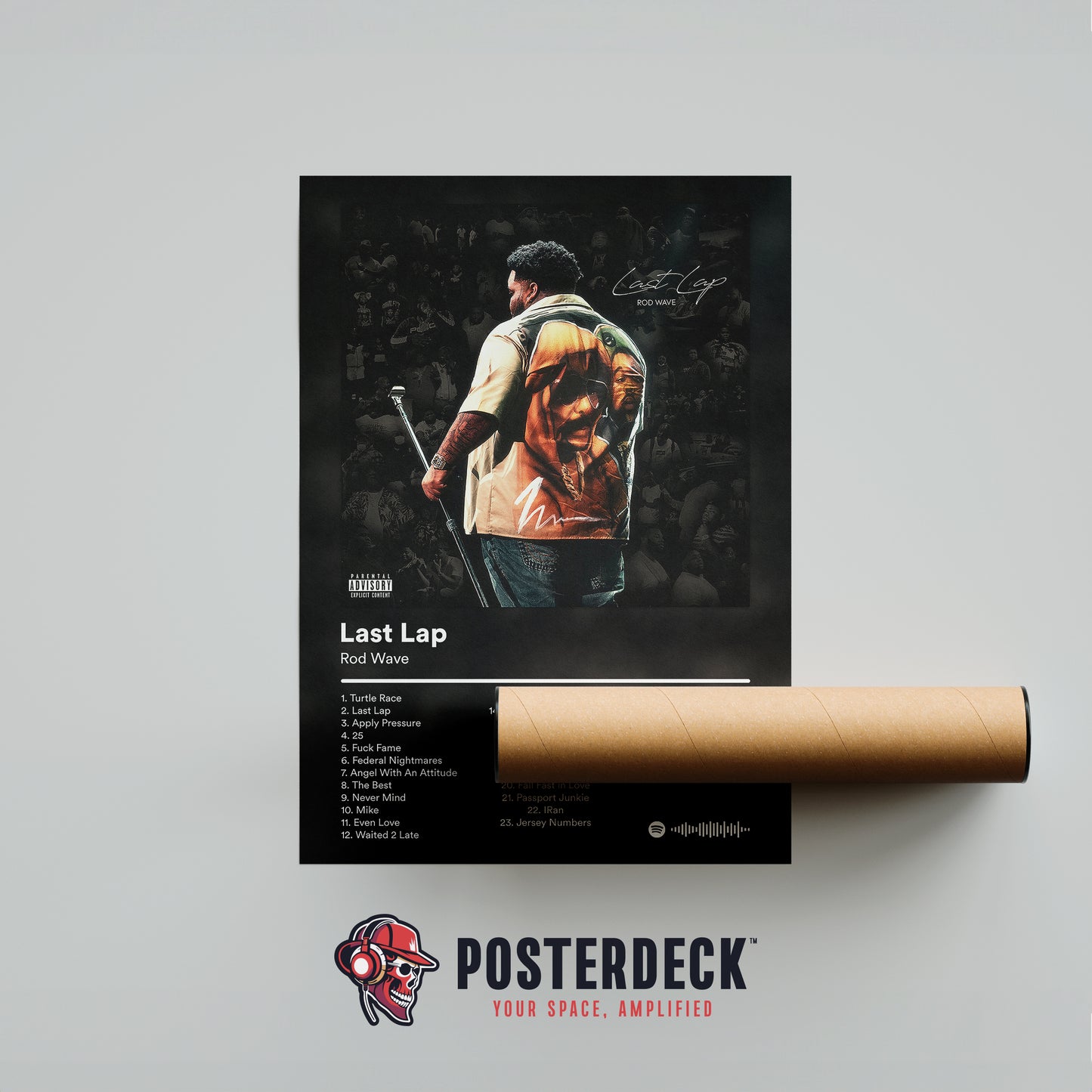 Rod Wave 'Last Lap' Album Poster