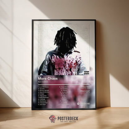 Ken Carson 'More Chaos' Album Poster