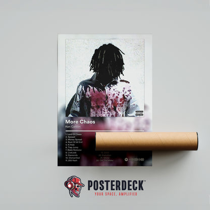 Ken Carson 'More Chaos' Album Poster