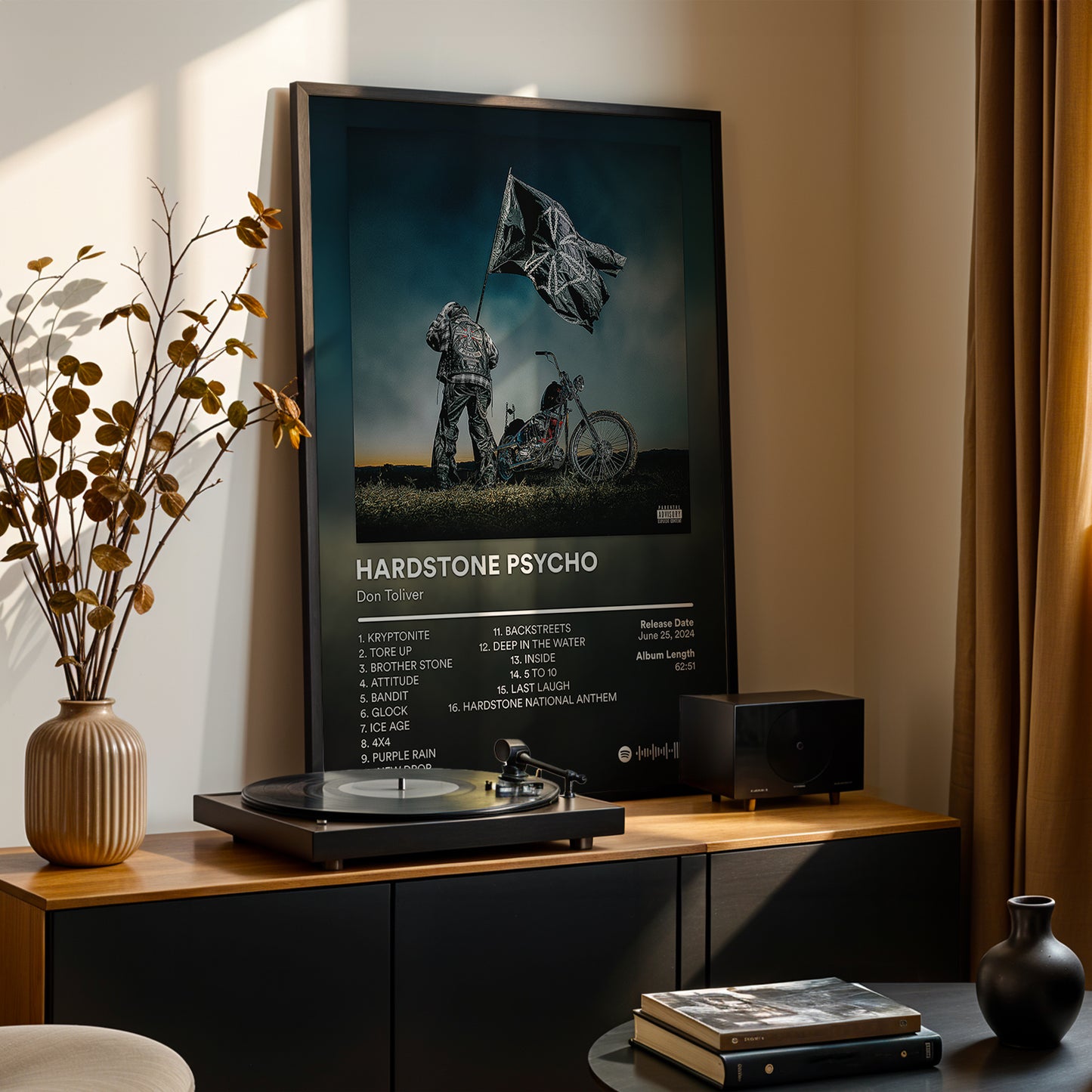 Don Toliver 'Hardstone Psycho' Album Poster