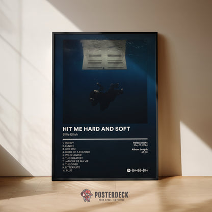 Billie Eilish 'Hit Me Hard And Soft' Album Poster