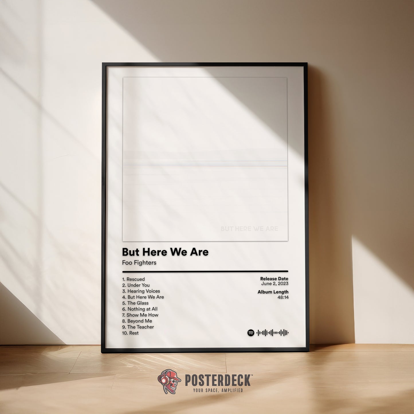 Foo Fighters 'But Here We Are' Album Poster