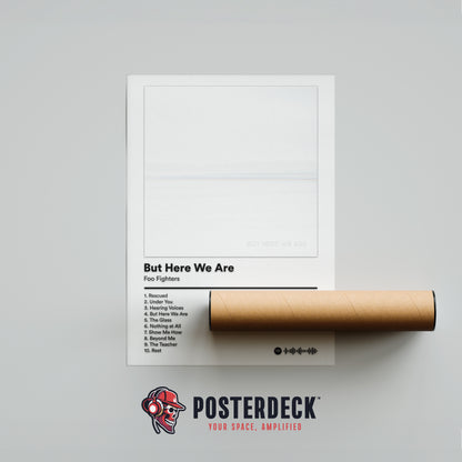 Foo Fighters 'But Here We Are' Album Poster