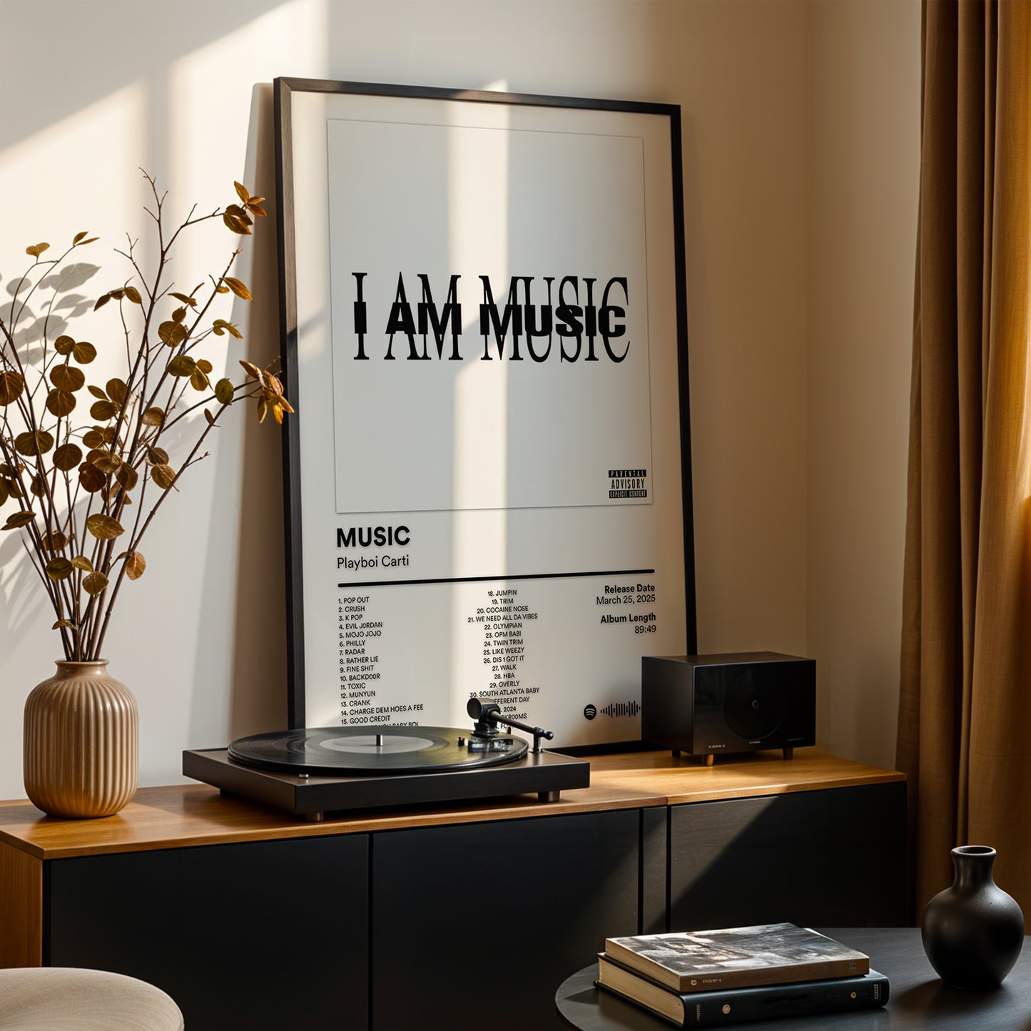 Playboi Carti 'Music' Album Poster