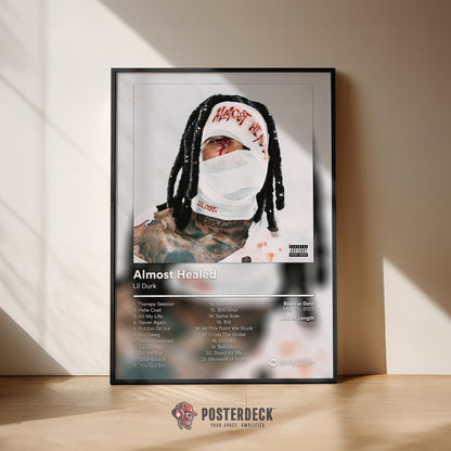 Lil Durk 'Almost Healed' Album Poster