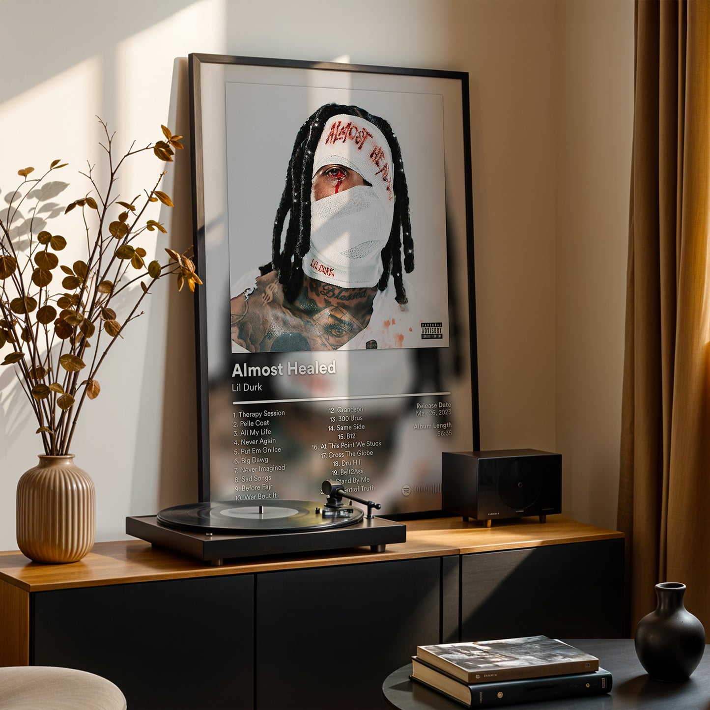 Lil Durk 'Almost Healed' Album Poster