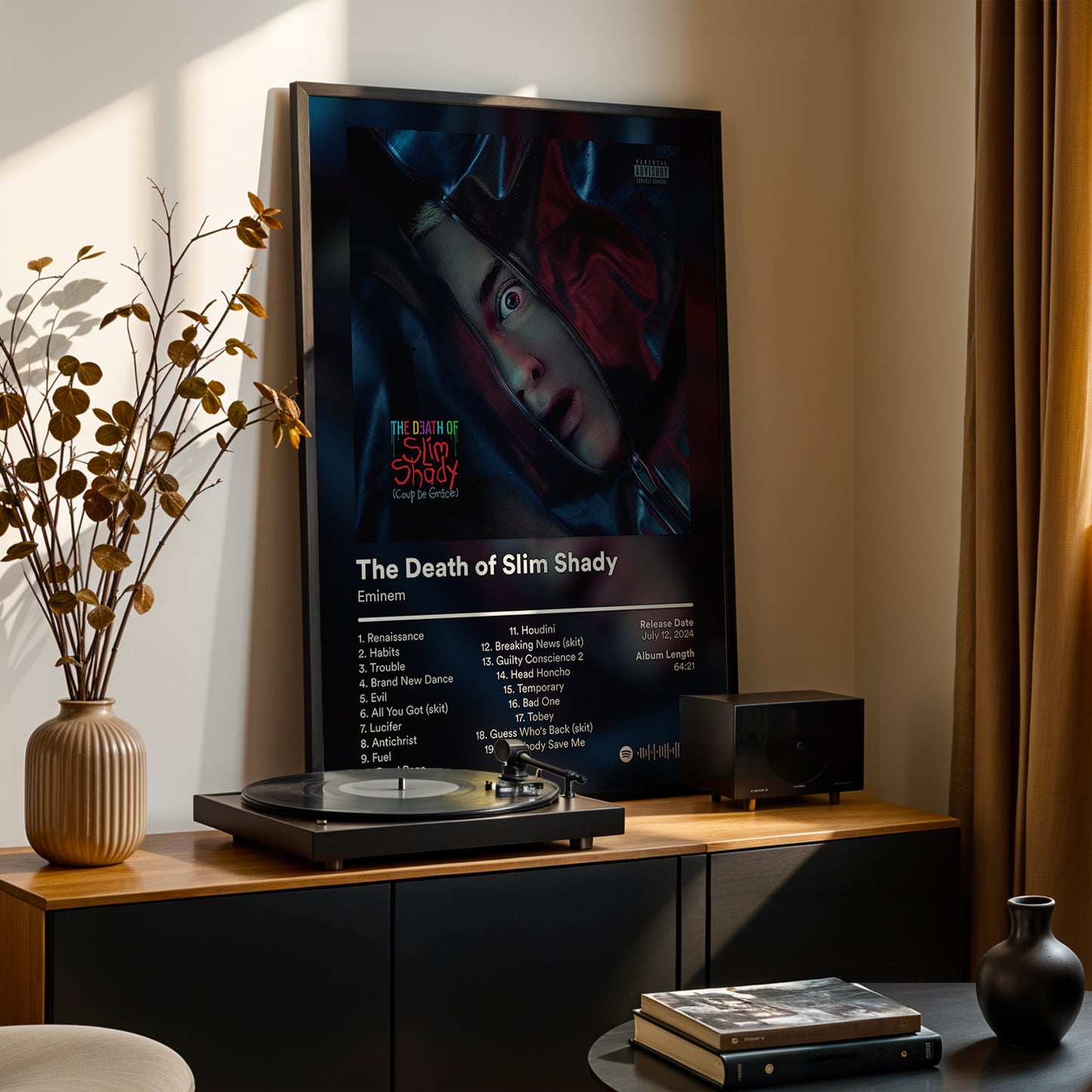 Eminem 'The Death Of Slim Shady' Album Poster