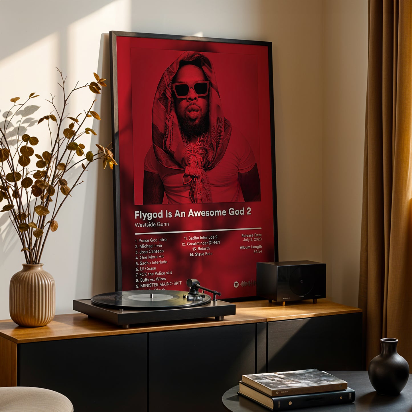 Westside Gunn 'Flygod Is An Awesome God 2' Album Poster