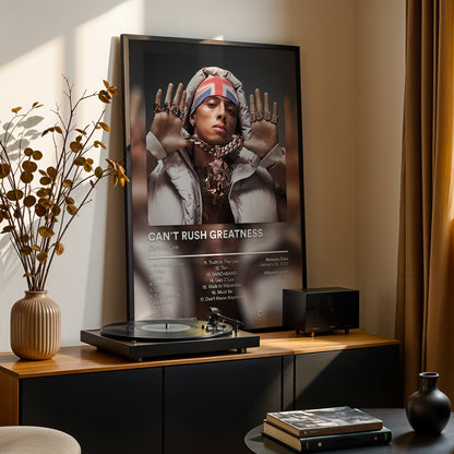 Central Cee 'Can't Rush Greatness' Album Poster